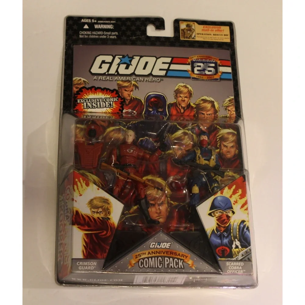 GI JOE ARAH Comic Pack 25 Anniversary #32 1/2 A Day in The Life of Springfield